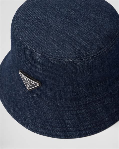 Prada denim hat